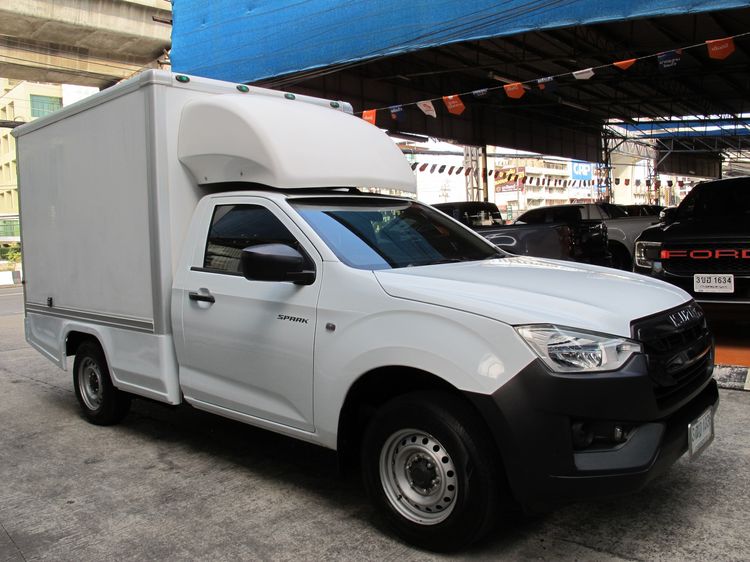 Isuzu D-MAX 2021 1.9 B Van ดีเซล ไม่ติดแก๊ส เกียร์ธรรมดา ขาว รูปที่ 2