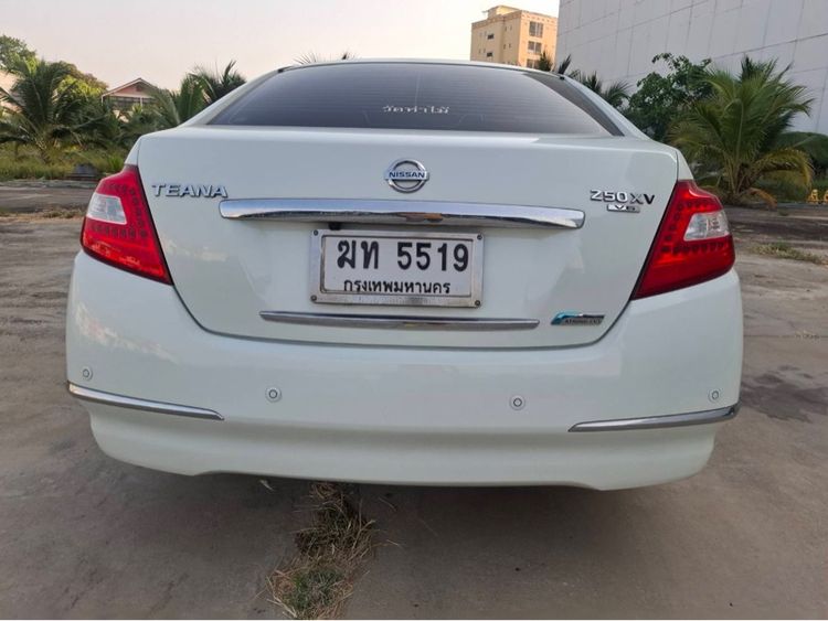 Nissan Teana 2011 2.5 XV Sedan เบนซิน ไม่ติดแก๊ส เกียร์อัตโนมัติ ขาว รูปที่ 4