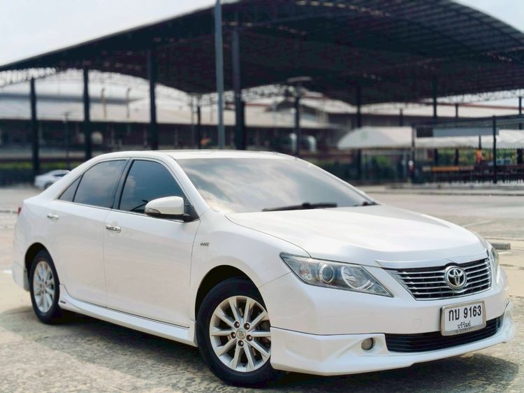 Toyota Camry 2013 2.0 G Extremo Sedan เบนซิน ไม่ติดแก๊ส เกียร์อัตโนมัติ ขาว รูปที่ 3