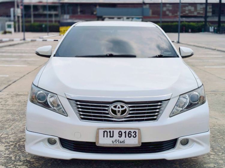 Toyota Camry 2013 2.0 G Extremo Sedan เบนซิน ไม่ติดแก๊ส เกียร์อัตโนมัติ ขาว รูปที่ 2