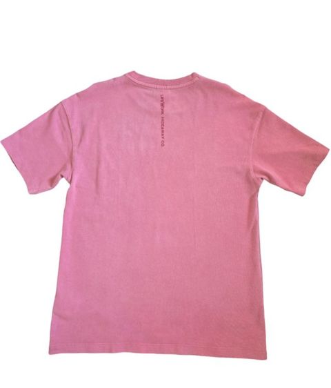 แท้💯 เสื้อยืด Life Work ลายปักน้องหมา ทรง Oversize สีฟอกวินเทจ ชมพู ,เขียวขี้ม้า สภาพดีมาก  รูปที่ 3