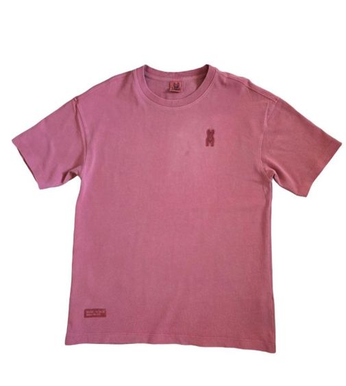 แท้💯 เสื้อยืด Life Work ลายปักน้องหมา ทรง Oversize สีฟอกวินเทจ ชมพู ,เขียวขี้ม้า สภาพดีมาก  รูปที่ 2