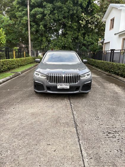BMW Series 7 2021 730Ld Sedan ดีเซล เกียร์อัตโนมัติ เทา รูปที่ 4