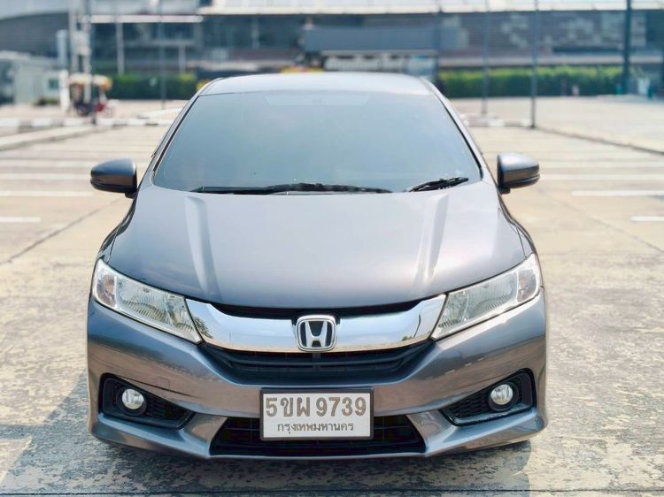 Honda City 2015 1.5 Sv i-VTEC Sedan เบนซิน ไม่ติดแก๊ส เกียร์อัตโนมัติ เทา รูปที่ 2