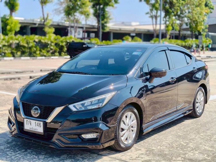 รถ Nissan Almera 1.0 VL สี ดำ