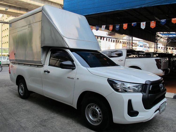 Toyota Hilux Revo 2024 2.4 Entry Van ดีเซล ไม่ติดแก๊ส เกียร์อัตโนมัติ ขาว รูปที่ 2