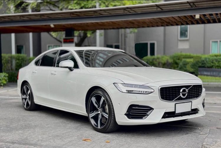 Volvo S90 2018 2.0 T8 R-Design 4WD Sedan ปลั๊กอินไฮบริด (PHEV) ไม่ติดแก๊ส เกียร์อัตโนมัติ ขาว รูปที่ 2