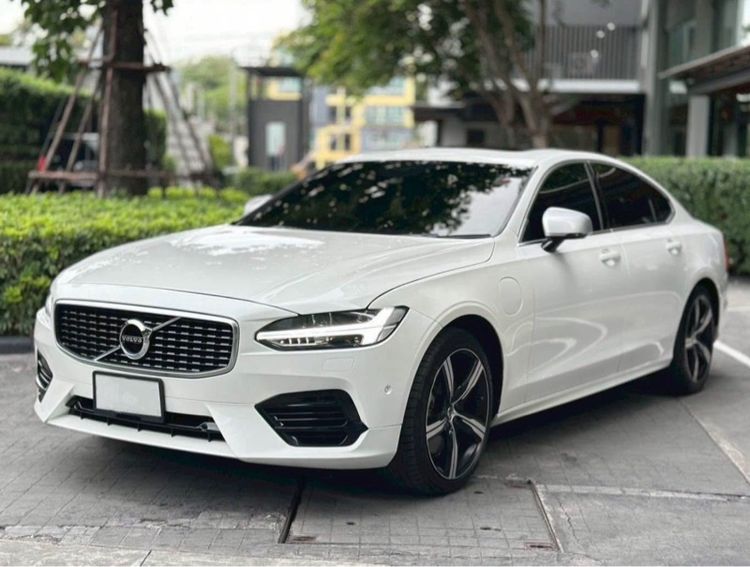 Volvo S90 2018 2.0 T8 R-Design 4WD Sedan ปลั๊กอินไฮบริด (PHEV) ไม่ติดแก๊ส เกียร์อัตโนมัติ ขาว รูปที่ 3