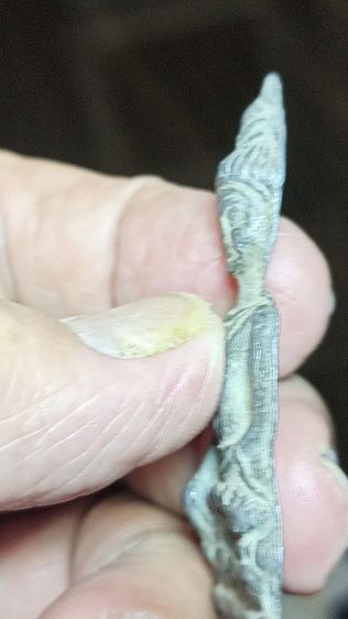 พระชินตะกั่วหูยานแถมพ่อเคลือบ รูปที่ 5