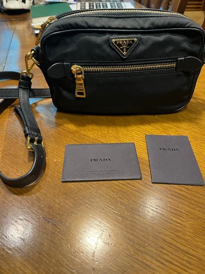 ไม่ระบุ ดำ ไนล่อน Pradaแท้ 