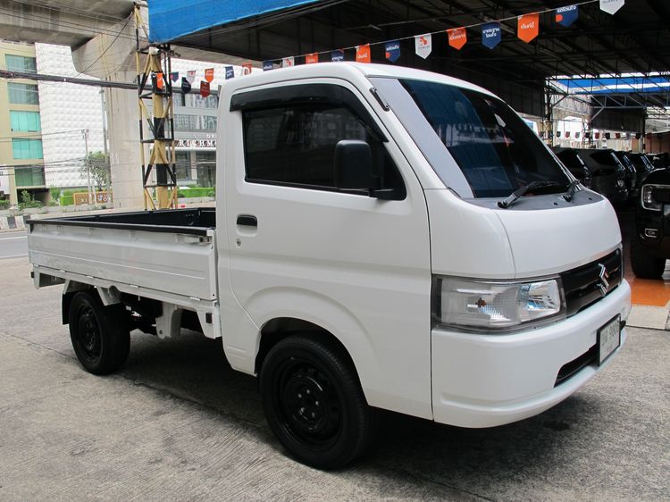 Suzuki Carry 2024 1.5 Pickup เบนซิน ไม่ติดแก๊ส เกียร์ธรรมดา ขาว รูปที่ 2