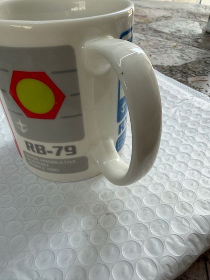 แก้วน้ำกันดั้ม Gundam Mug RX-78-2 White รูปที่ 4