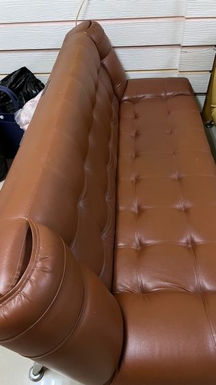โซฟาหนังสีน้ำตาล รูปที่ 5