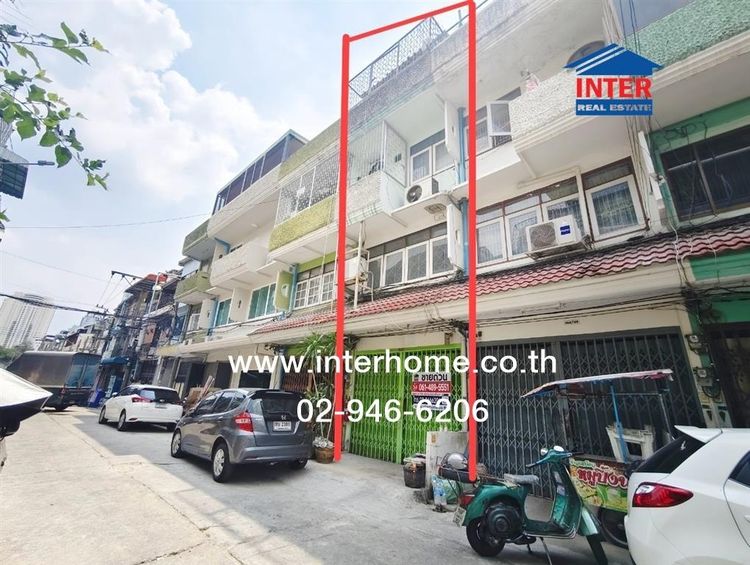 อาคารพาณิชย์ 4 ชั้น 14 ตร.ว. อาคารพาณิชย์ ซอยเจริญนคร14 แยก12 ถนนเจริญนคร ถนนกรุงธนบุรี เขตคลองสาน กรุงเทพมหานคร รูปที่ 2