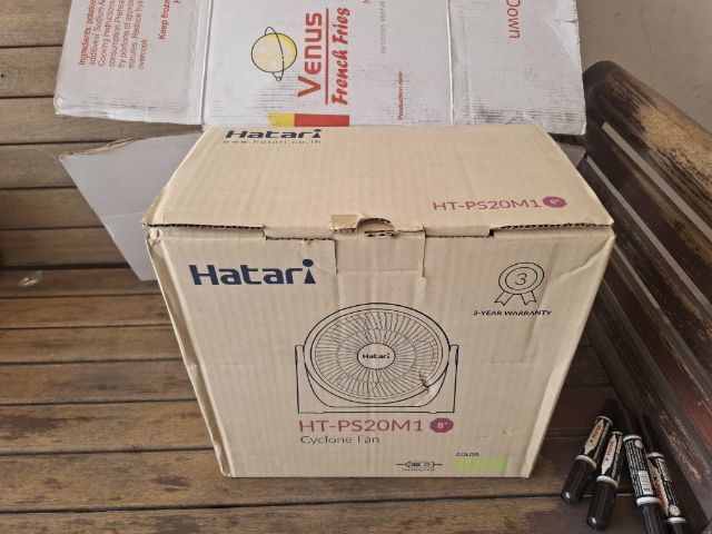 พัดลมพกพา 8 นิ้ว HATARI HT-PS20M1 สีเขียว รูปที่ 3