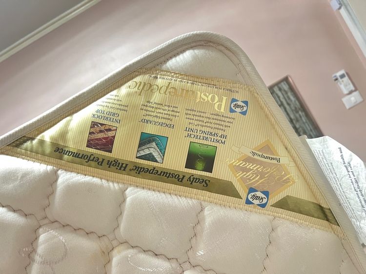 เตียงพร้อมที่นอน Sealy สภาพดี ไม่ยุบ ซื้อมาเกือบ 7 หมื่น รูปที่ 5