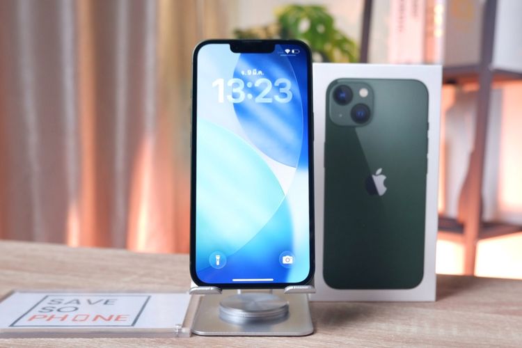 iPhone 13 128GB สี Green เครื่องสวย ราคาเพียง 10,900.- มีประกันร้าน 60วัน รูปที่ 2