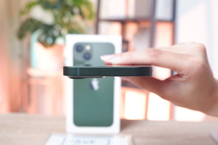 iPhone 13 128GB สี Green เครื่องสวย ราคาเพียง 10,900.- มีประกันร้าน 60วัน รูปที่ 8