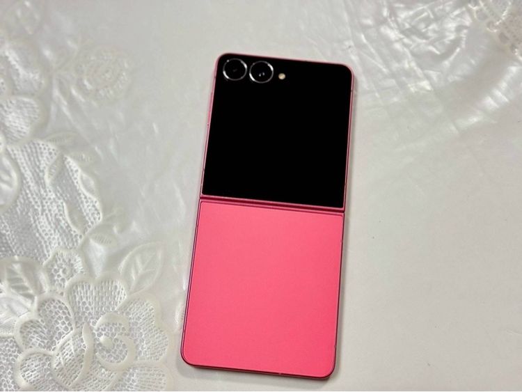  Samsung galaxy z flip7 สีชมพู Ram12  Rom512 อุปกรณ์ชุดชาร์จ รูปที่ 2