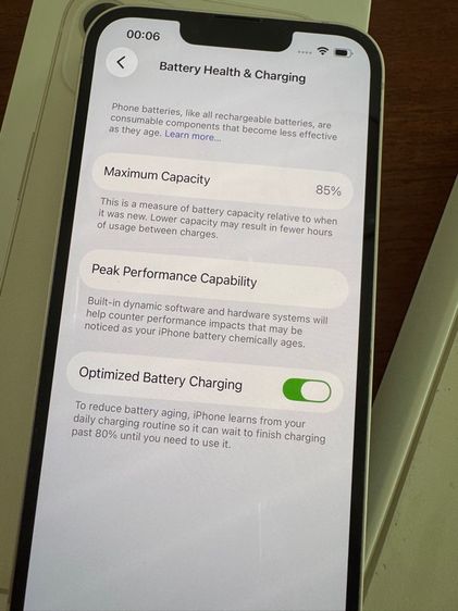 iPhone 13 128Gb สีขาว รูปที่ 5