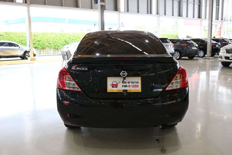 Nissan Almera 2012 1.2 ES Sedan เบนซิน ไม่ติดแก๊ส เกียร์อัตโนมัติ ดำ รูปที่ 4