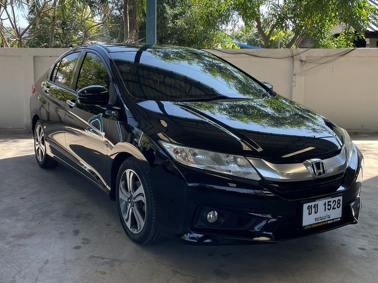 Honda City 2014 1.5 Sv Plus i-VTEC Sedan เบนซิน ไม่ติดแก๊ส เกียร์อัตโนมัติ ดำ รูปที่ 3