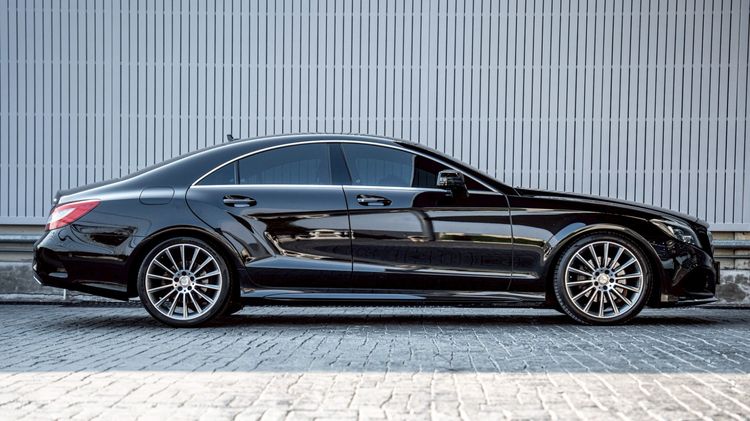 Mercedes-Benz CLS-Class 2015 CLS250 CDI AMG Sedan ดีเซล ไม่ติดแก๊ส เกียร์อัตโนมัติ ดำ รูปที่ 4