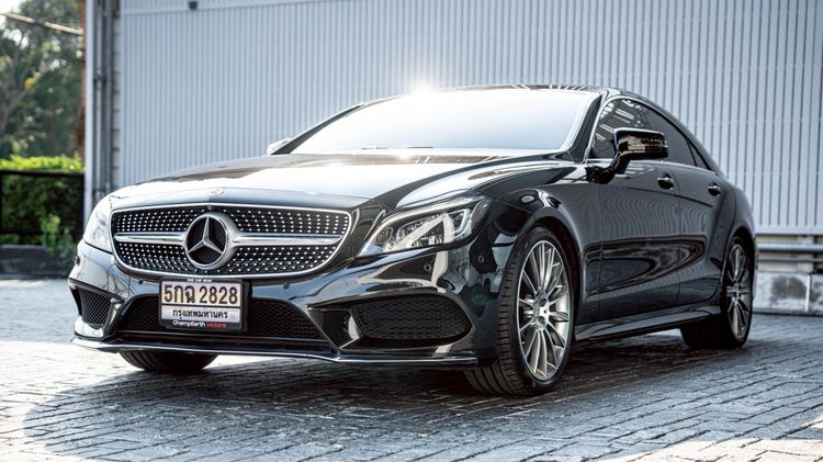 Mercedes-Benz CLS-Class 2015 CLS250 CDI AMG Sedan ดีเซล ไม่ติดแก๊ส เกียร์อัตโนมัติ ดำ รูปที่ 3