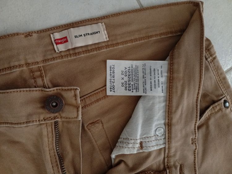 กางเกงยีนส์สีน้ำตาล รูปที่ 4