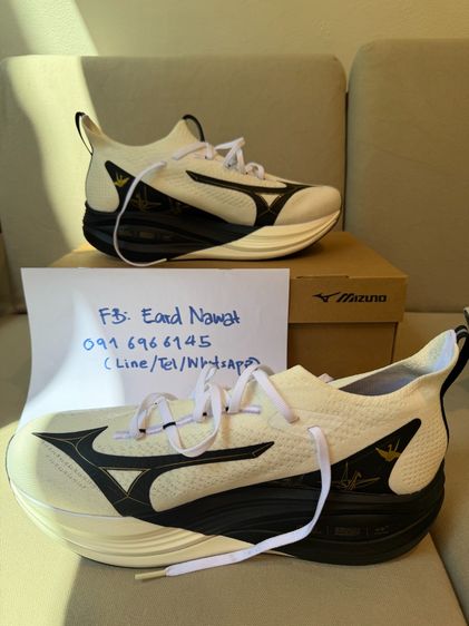 Mizuno Neo Vista 2 Orgimami 11.5 US สภาพดีมาก ใส่ครั้งเดียว รูปที่ 3