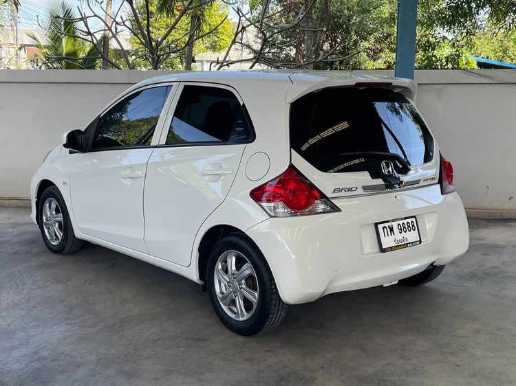 Honda Brio 2018 1.2 V Sedan เบนซิน ไม่ติดแก๊ส เกียร์อัตโนมัติ ขาว รูปที่ 4