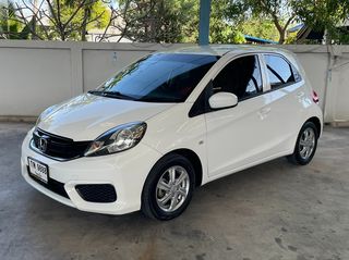 Honda Brio รุ่น 1.2 V สีขาว AT ปี 2018