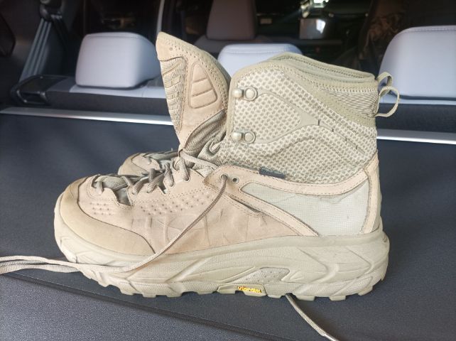 เขียว ผ้าใบ รองเท้าผ้าใบ UK 11.5 | EU 46 2/3 | US 12 Hoka Tor Ultra Hi