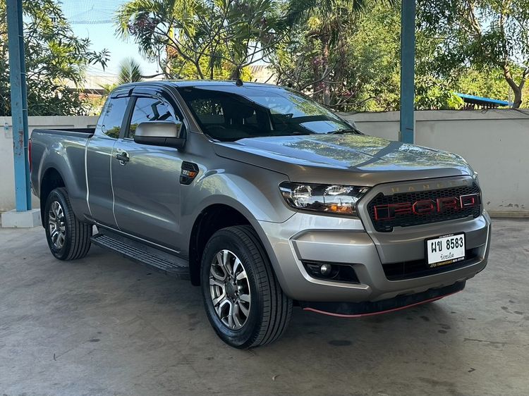 Ford Ranger 2017 2.2 Hi-Rider XLS TDCi Pickup ดีเซล ไม่ติดแก๊ส เกียร์อัตโนมัติ บรอนซ์เงิน รูปที่ 3