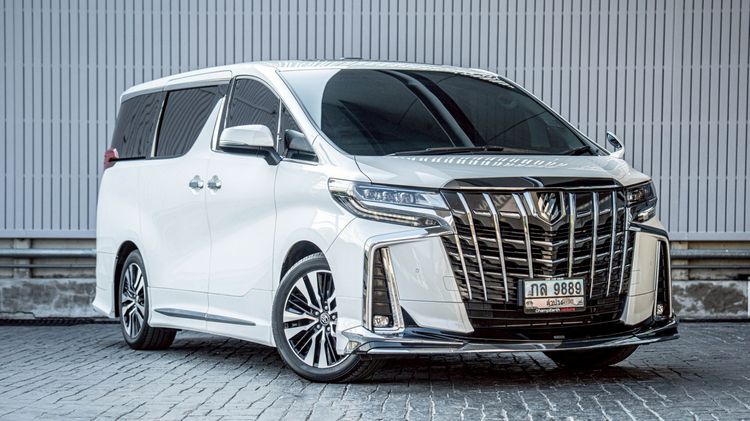 รถ Toyota Alphard 2.5 S C-Package สี ขาว