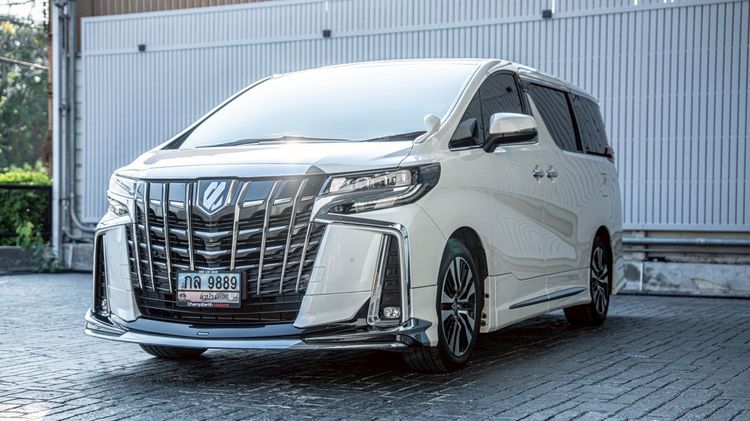 Toyota Alphard 2023 2.5 S C-Package Van เบนซิน ไม่ติดแก๊ส เกียร์อัตโนมัติ ขาว รูปที่ 3