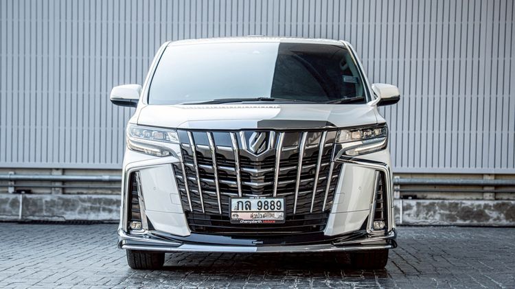 Toyota Alphard 2023 2.5 S C-Package Van เบนซิน ไม่ติดแก๊ส เกียร์อัตโนมัติ ขาว รูปที่ 2