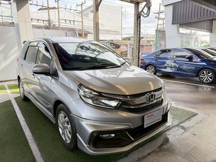 Honda Mobilio 2018 1.5 V Utility-car เบนซิน ไม่ติดแก๊ส เกียร์อัตโนมัติ บรอนซ์เงิน รูปที่ 3