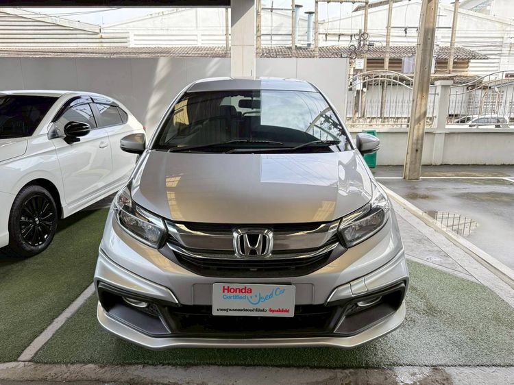 Honda Mobilio 2018 1.5 V Utility-car เบนซิน ไม่ติดแก๊ส เกียร์อัตโนมัติ บรอนซ์เงิน รูปที่ 2