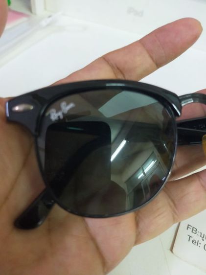 แว่นกันแดด Rayban ของแท้ ขนาด 49 17 140 เลนส์สวยใส สภาพดี รูปที่ 4