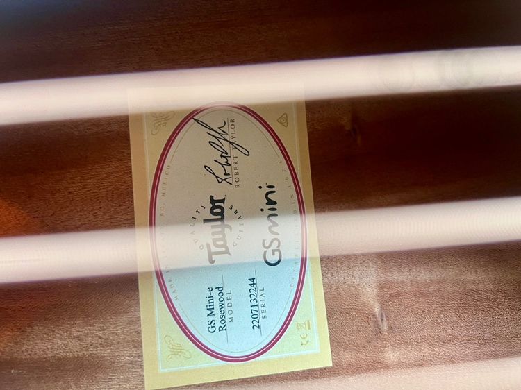 กีตาร์ The Taylor GS Mini-e Rosewood (ใหม่มาก ๆ อุปกรณ์ครบ ๆ ) รูปที่ 10