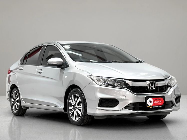 Honda City 2018 1.5 V Sedan เบนซิน ไม่ติดแก๊ส เกียร์อัตโนมัติ เทา รูปที่ 3