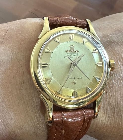 Omega Constellation deluxe automatic 1950s. รูปที่ 15