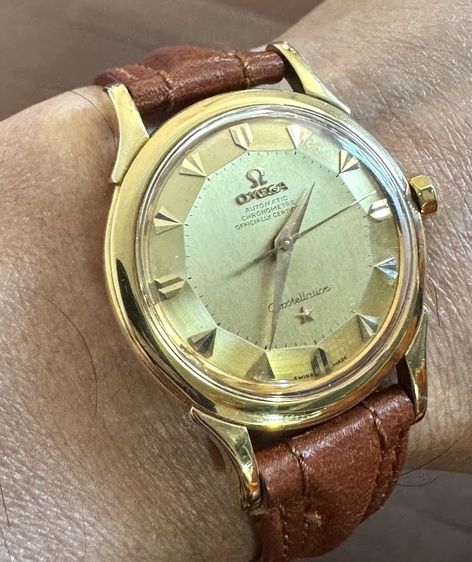 Omega Constellation deluxe automatic 1950s. รูปที่ 14