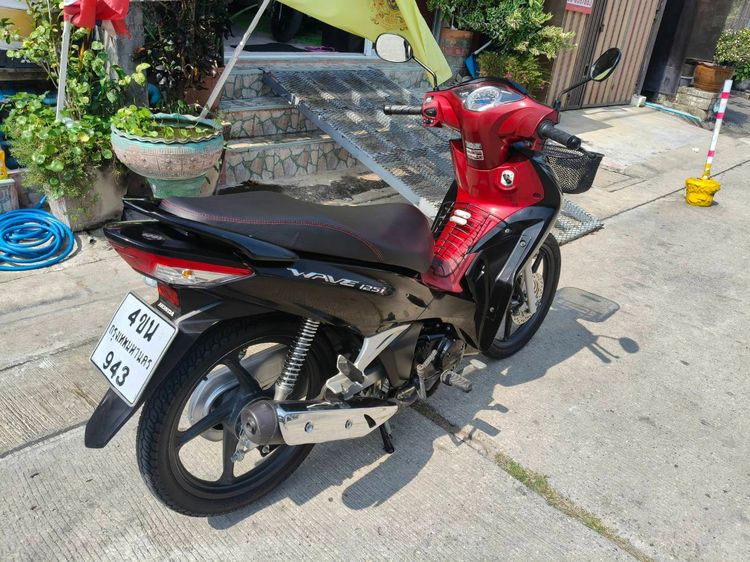 🛵ยังไงก็ขาย WAVE125i ปี 65 เครื่องดี สีสวย สตาร์ทมือ รถบ้านพร้อมใช้งาน เปลี่ยนน้ำมันเครื่องฟรี ส่งฟรี30 กิโล รูปที่ 7