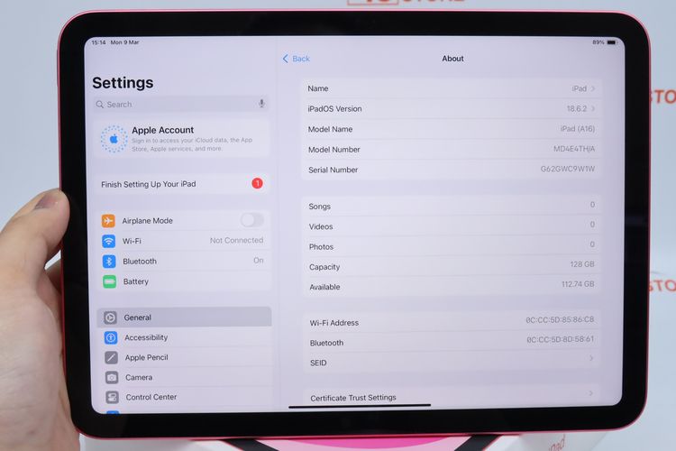 iPad Gen 11 128GB WiFi  - ID26030105 รูปที่ 11