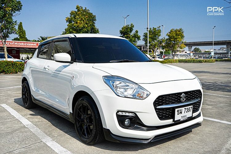 Suzuki Swift 2022 1.2 GL Plus Sedan เบนซิน ไม่ติดแก๊ส เกียร์อัตโนมัติ ขาว รูปที่ 3