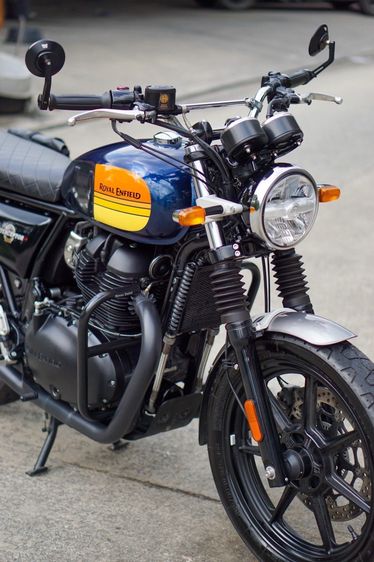 💥RoyalEnfield Interceptor650 2024 สีน้ำเงินส้ม ไมล์น้อยสุดๆ 8,000 km  รูปที่ 8