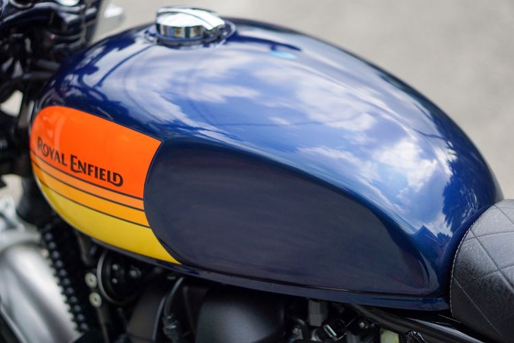 💥RoyalEnfield Interceptor650 2024 สีน้ำเงินส้ม ไมล์น้อยสุดๆ 8,000 km  รูปที่ 14