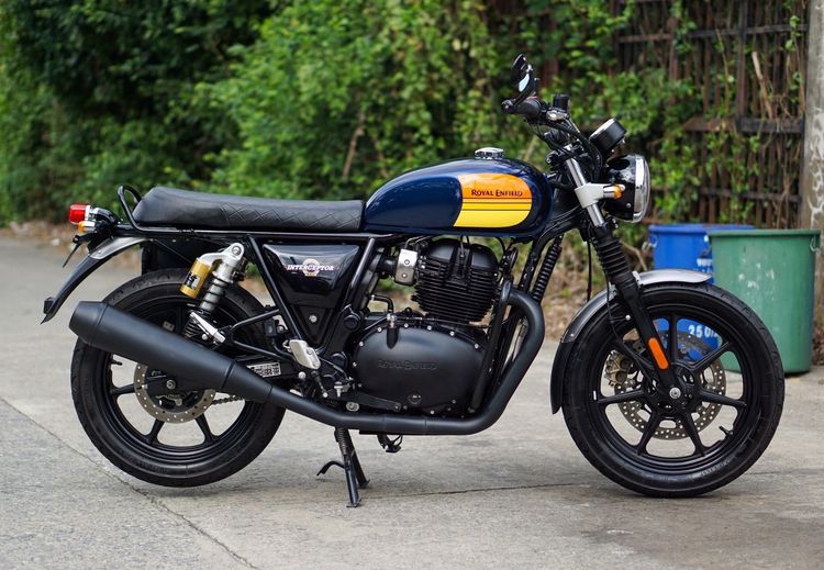💥RoyalEnfield Interceptor650 2024 สีน้ำเงินส้ม ไมล์น้อยสุดๆ 8,000 km  รูปที่ 2